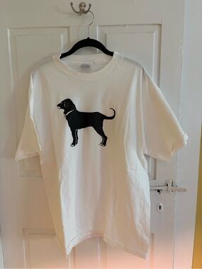The Black Dog 1996 white t-shirt. Like new!